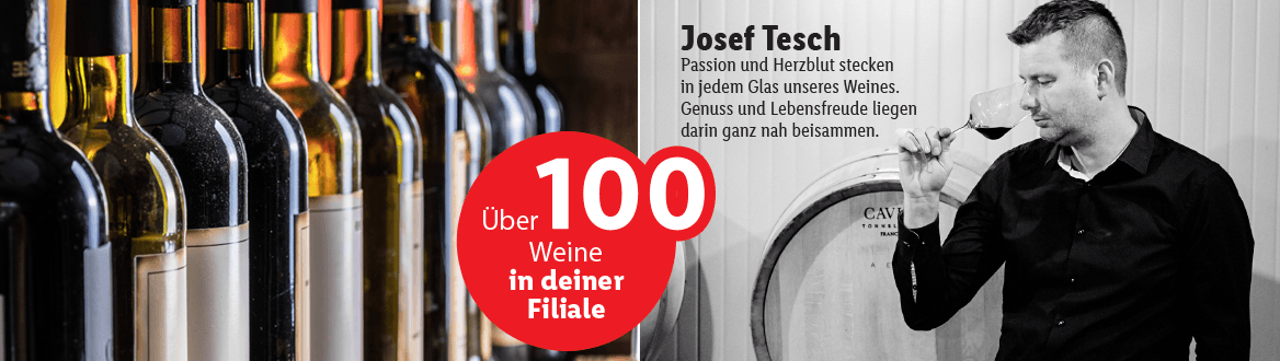 Über 100 Weine