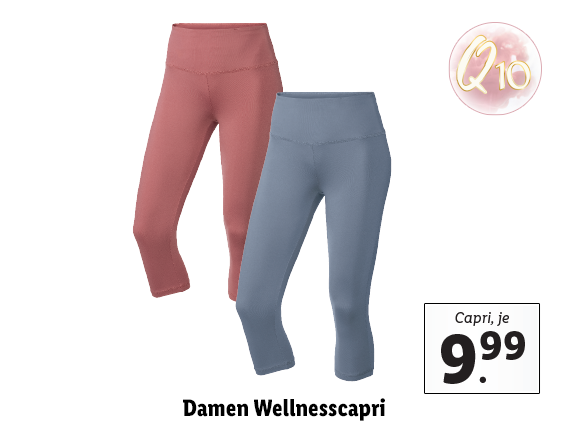 Damen Wellnesscapri 