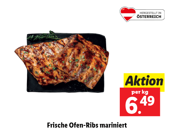  Frische Ofen-Ribs mariniert
