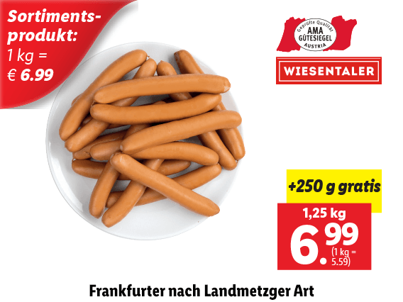  Frankfurter nach Landmetzger Art