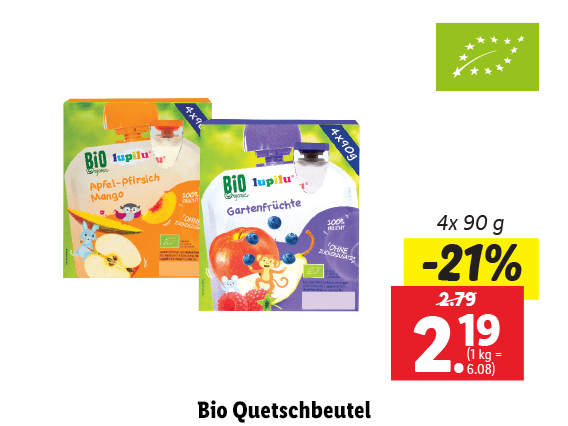  Bio Quetschbeutel