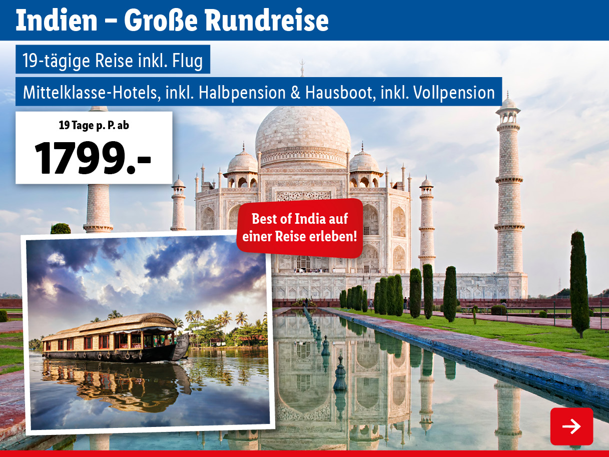 Indien – Große Rundreise