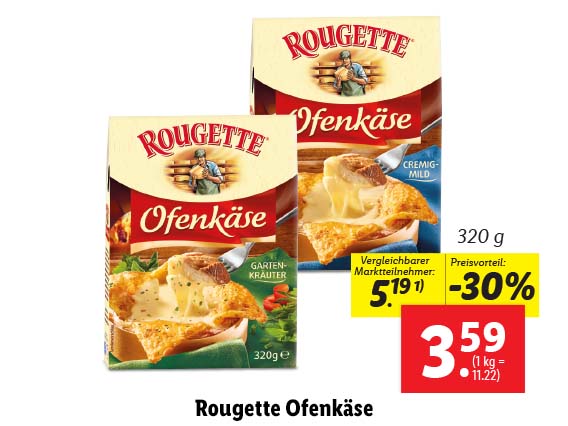 Rougette Ofenkäse