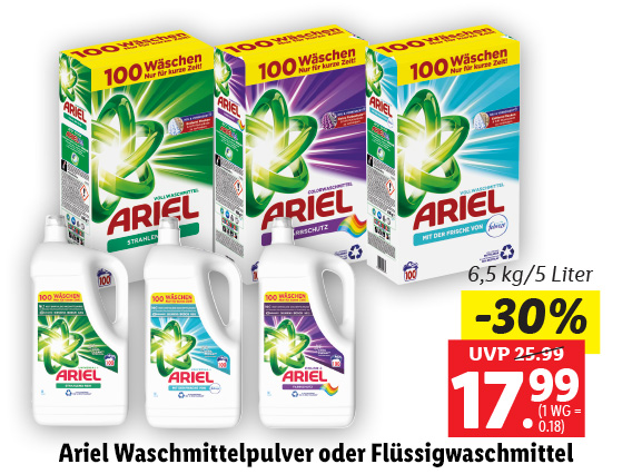 Ariel Waschmittelpulver