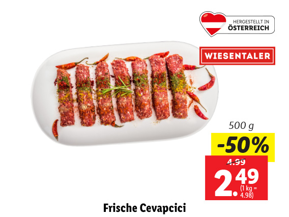 Frische Cevapcici