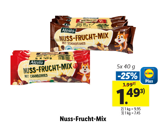 Nuss-Frucht-Mix