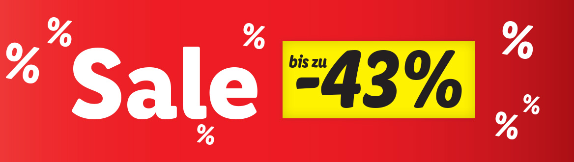 Sale, gültig ab Donnerstag, 16. Februar