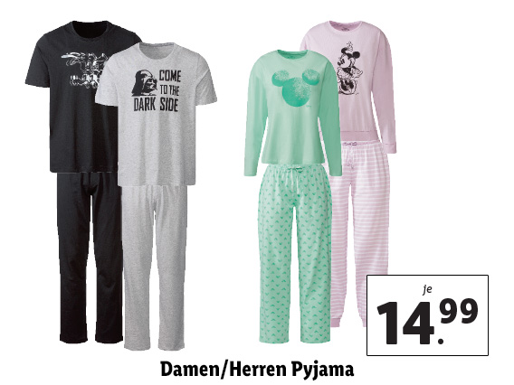 ©Disney Damen/​​Herren Pyjama 8