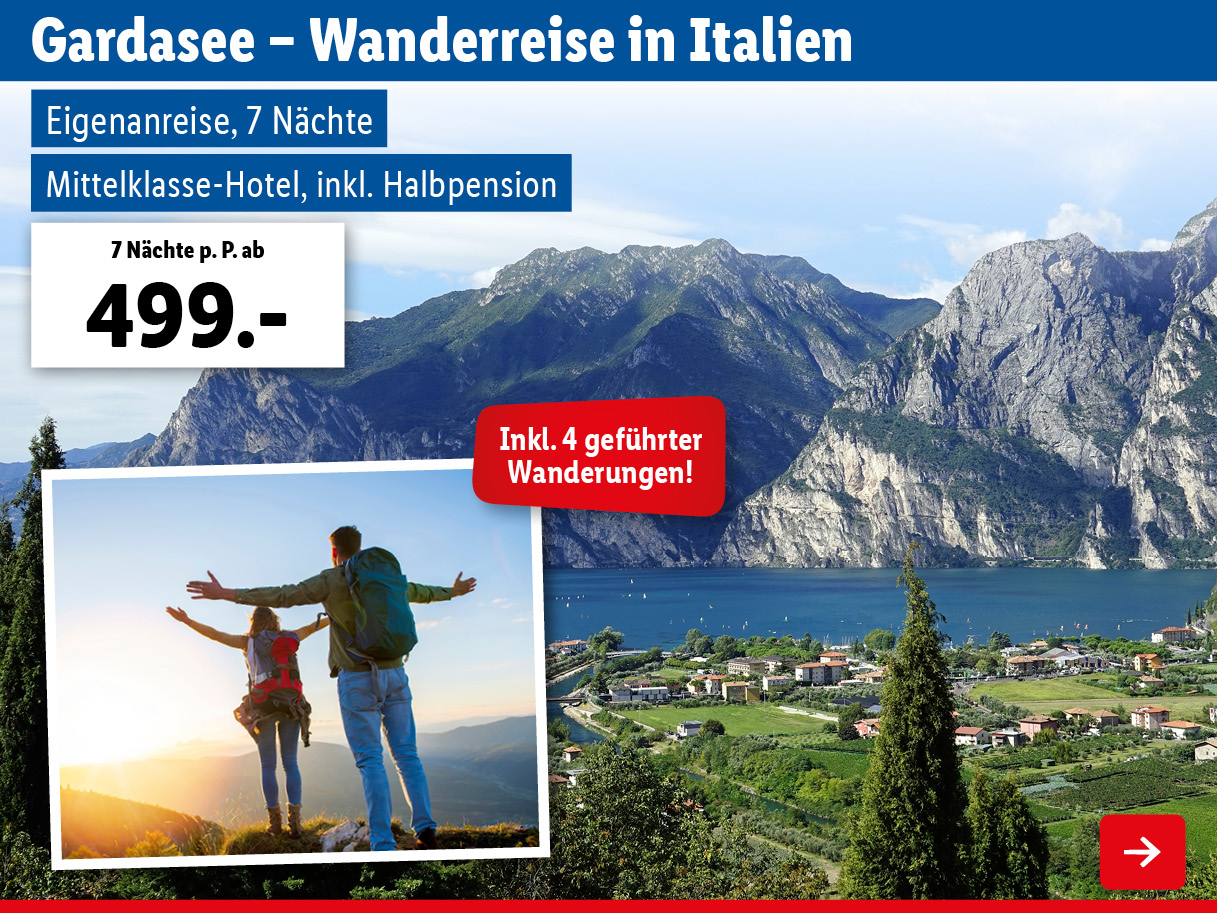 Wanderreise Gardasee