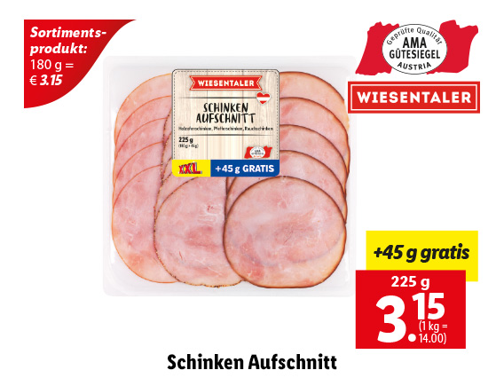  Schinken Aufschnitt