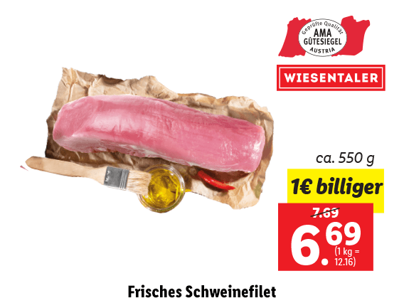  Frisches Schweinefilet