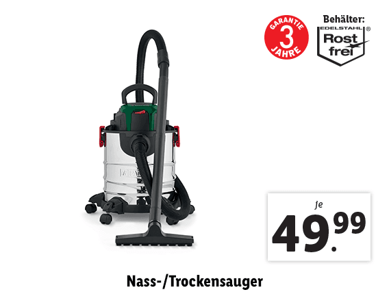 Nass-/​Trockensauger