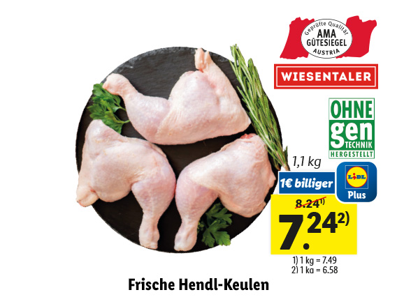  Frische Hendl-Keulen