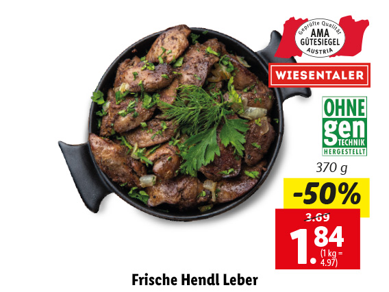  Frische Hendl Leber