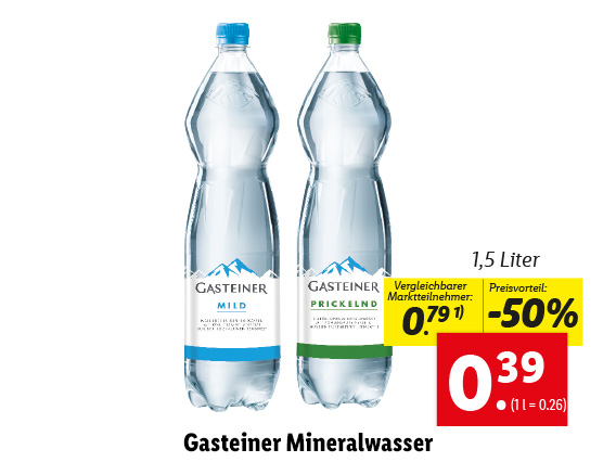  Gasteiner Mineralwasser
