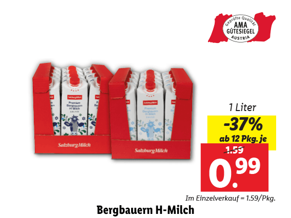 SalzburgMilch Bergbauern H-Milch