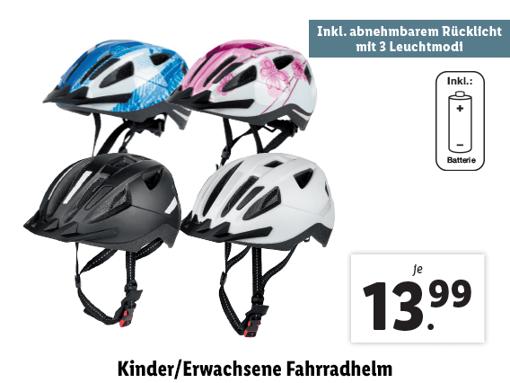  Kinder/​Erwachsene Fahrradhelm