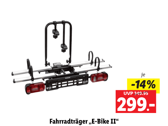  Eufab Fahrradträger „E-Bike II“