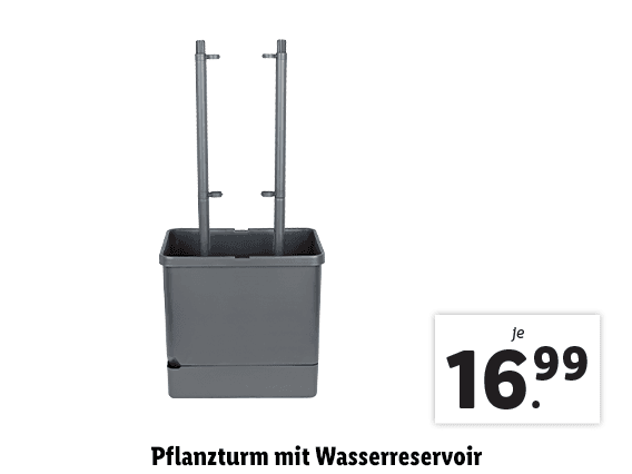  Pflanzturm mit Wasserreservoir