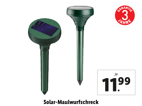  Solar-Maulwurfschreck