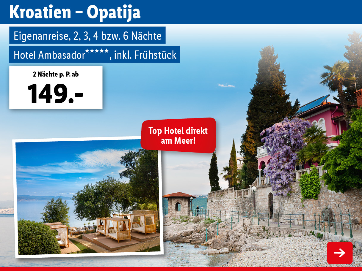 Kroatien – Opatija