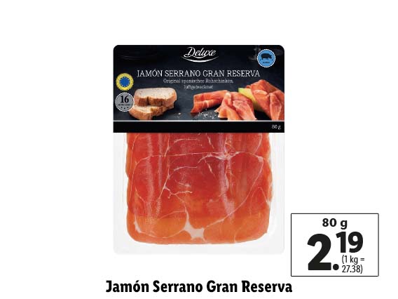  Jamón Serrano Gran Reserva
