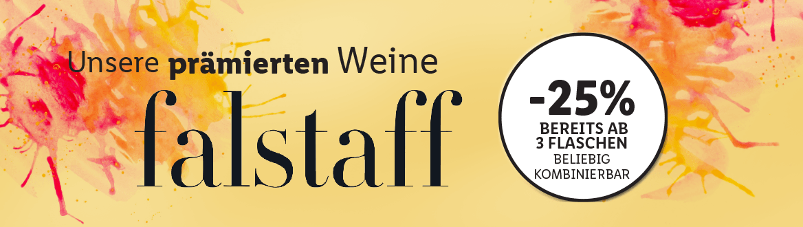 Falstaff prämierte Weinselection