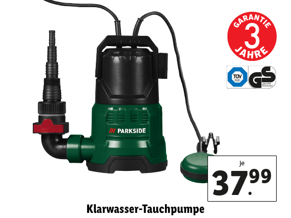  Klarwasser-Tauchpumpe