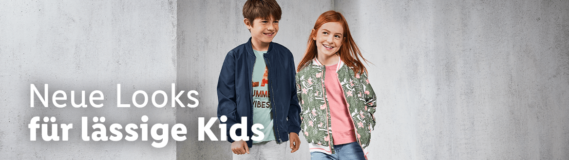 Neue Looks für lässige Kids