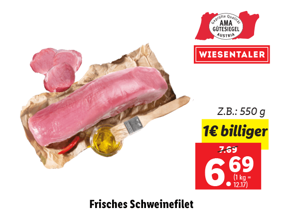  Frisches Schweinefilet 