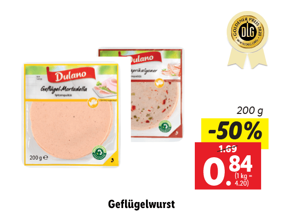  Geflügelwurst 