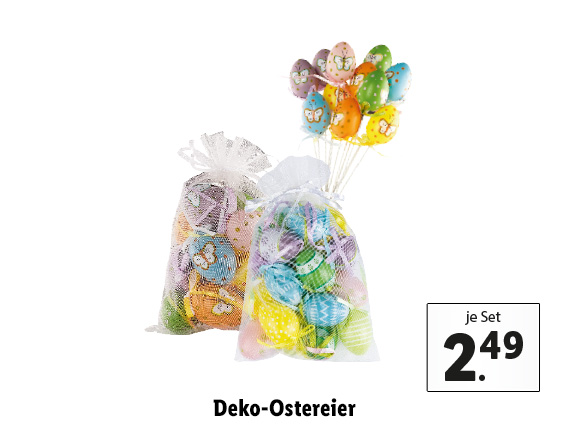  Deko-Ostereier 