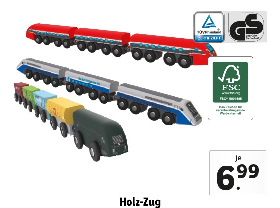 Holz Zug 