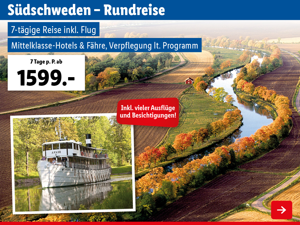Südschweden - Rundreise