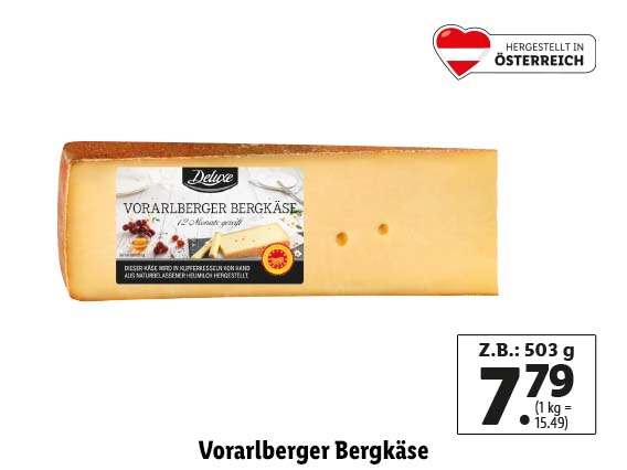 Vorarlberger Bergkäse