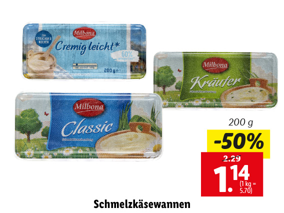 Schmelzkäsewannen
