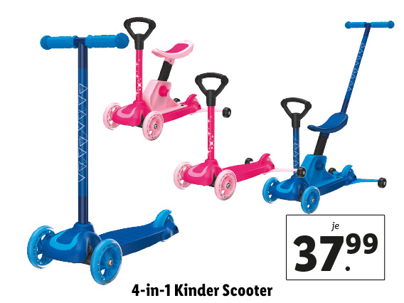 4-in-1 Kinder Scooter