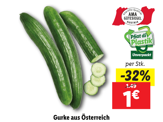  Gurke aus Österreich