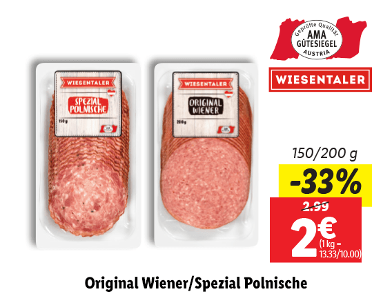  Original Wiener/Spezial Polnische 