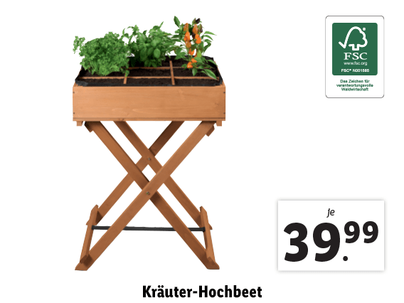  Kräuter-Hochbeet 