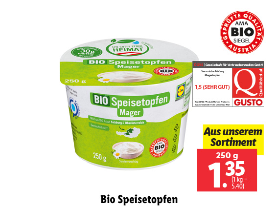  Bio Speisetopfen 