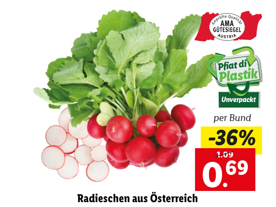  Radieschen aus Österreich