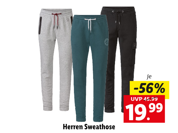  Herren Sweathose