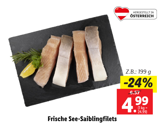  Frische See-Saiblingfilets 