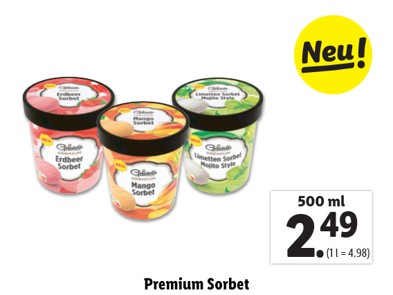  Premium Sorbet 