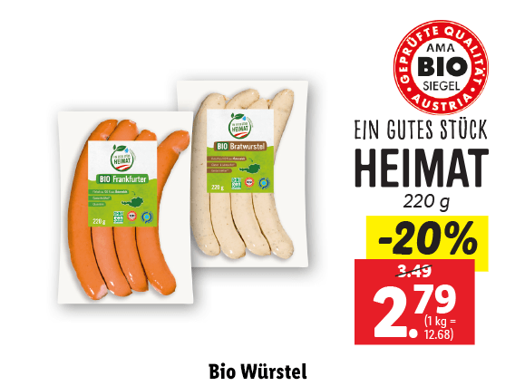  Bio Würstel 