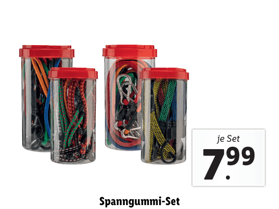  Spanngummi-Set 