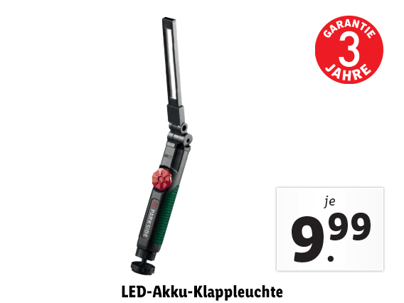  LED-Akku-Klappleuchte 