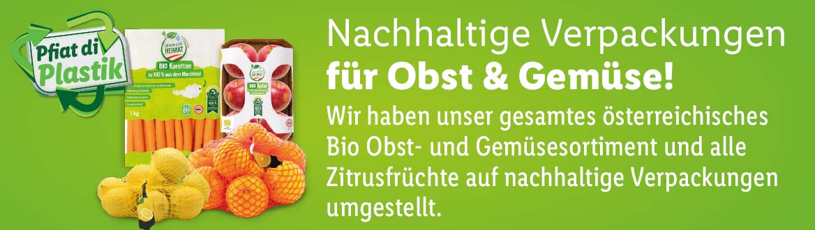 Nachhaltige Verpackungen