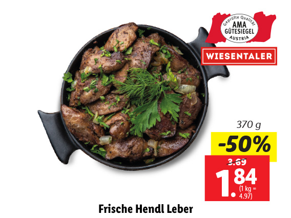  Frische Hendl Leber 